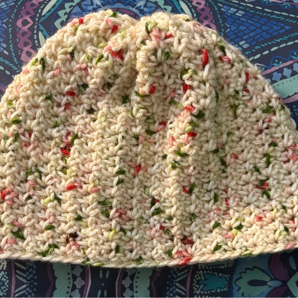 Multicolor crochet Beanie